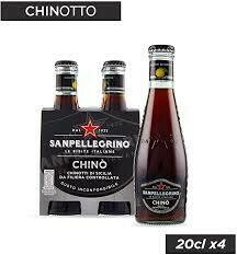 San Pellegrino Chino glass 33cl pack x4