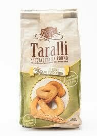 Tentazioni pugliesi Taralli Fennel 250g Tentazioni pugliesi Taralli Fennel 250g