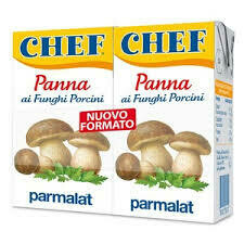 Parmalat Panna chef cream mushrooms 125ml x2 Parmalat Panna chef cream mushrooms 125ml x2