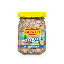 Zarotti clams in water 200g Zarotti clams in water 200g
