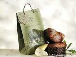 Borsari Pears and chocolate Panettone 1kg Borsari Pears and chocolate Panettone 1kg
