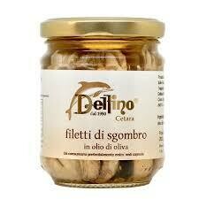 Delfino Mackerel fillets e.v.o.o. 200ml Delfino Mackerel fillets e.v.o.o. 200ml