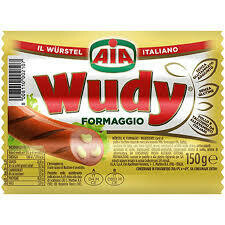 Wudy Wurstel with cheese 150g