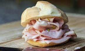 Sandwich with sourdough panino