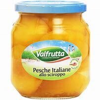 Valfrutta Canned Peach in syrup 580g