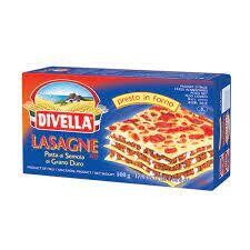 Divella Lasagna sheets 500g