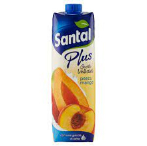 Santal Peach and Mango juice 1lt