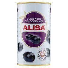 Alisa black olives no nut 340g
