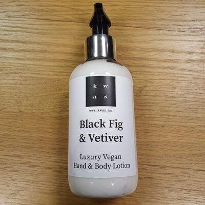 Black Fig and Vetiver / Hand & Body Lotion