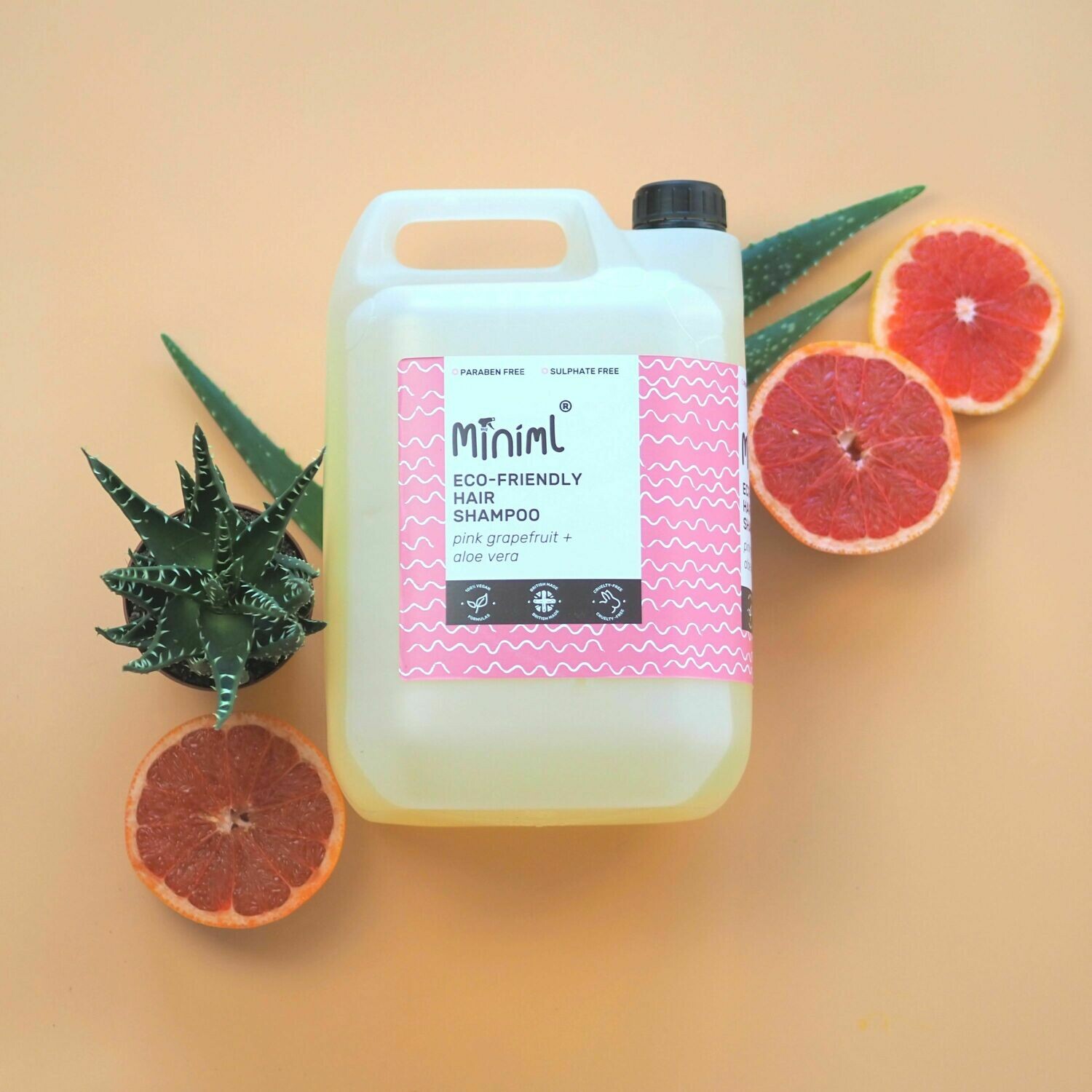 Shampoo Refill (Pink Grapefruit + Aloe Vera)