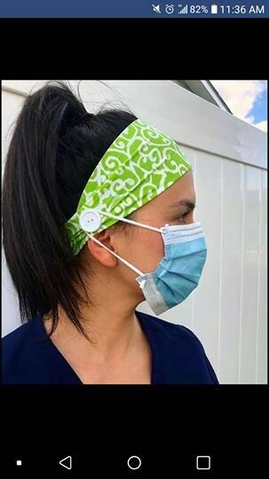 Custom bands for medical mask