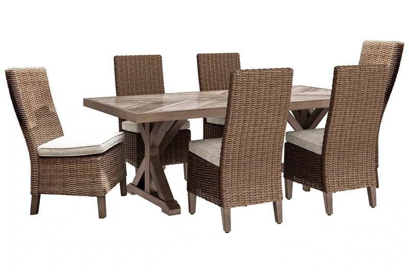 Beachcroft Outdoor Dining Table and 6 Chairs