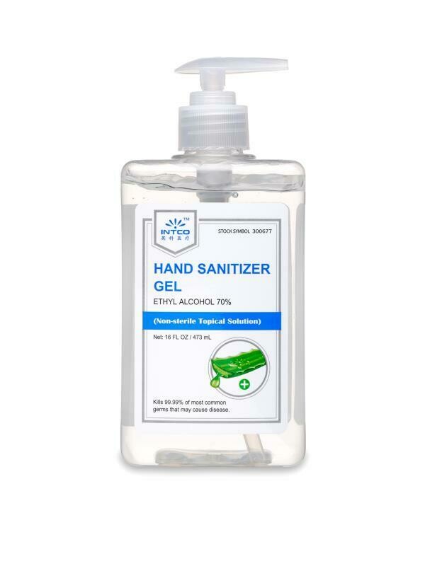 16oz Hand Sanitizer Gel - Case