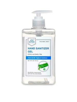16oz Hand Sanitizer Gel - Case