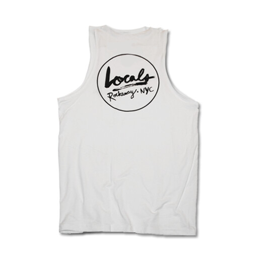 Locals Tank Top - White