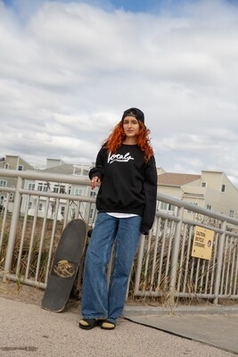 Locals Crew Neck - Black