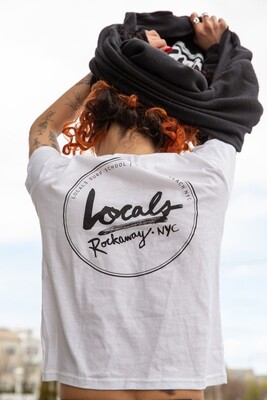 Locals Rockaway NYC T-Shirt - White