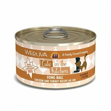 Weruva Fowl Ball 3.2 oz Weruva Fowl Ball 3.2 oz