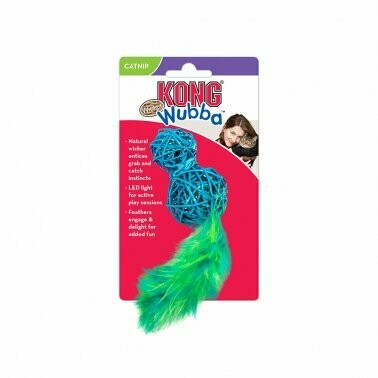 Kong Wubba Wicker Cat Toy Kong Wubba Wicker Cat Toy