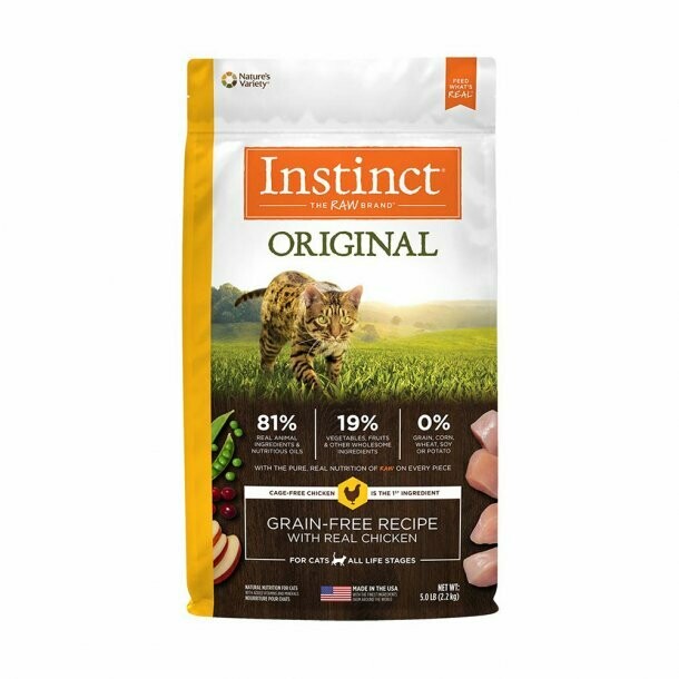 Instinct Grain-Free Chicken Cat Food 5# Instinct Grain-Free Chicken Cat Food 5#