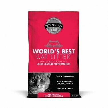 World's Best Multi Cat Litter15#