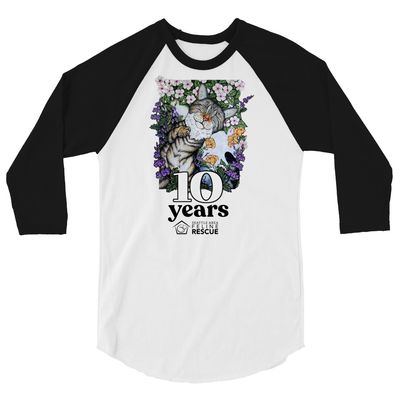 10th Anniversary Bloom Raglan