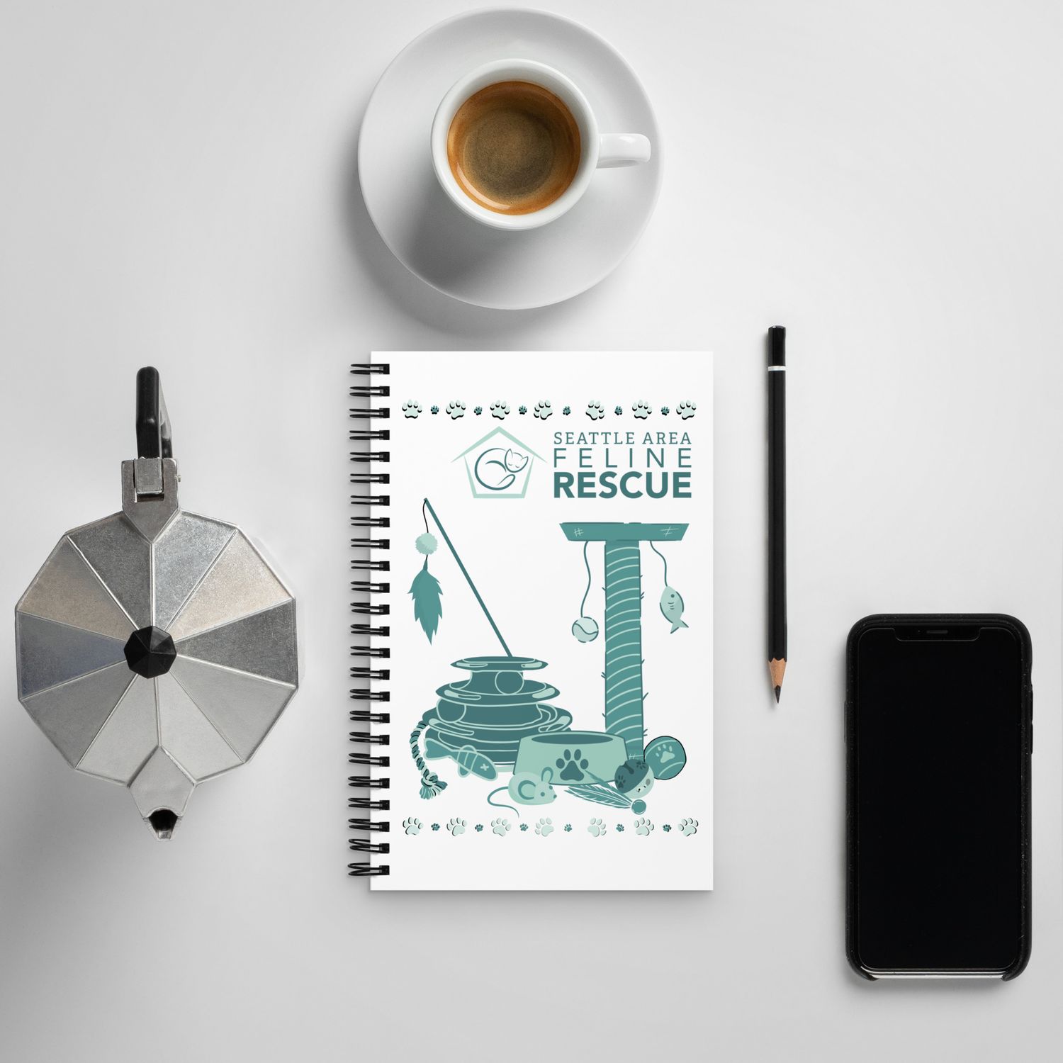 Spiral notebook