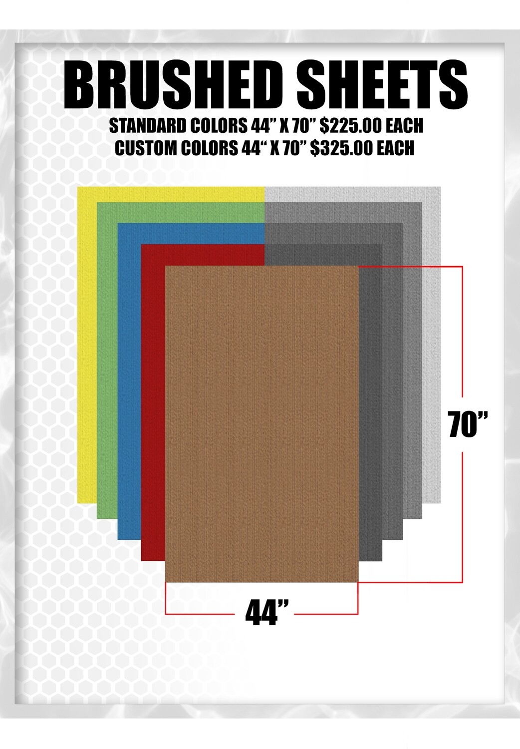BRUSHED SHEETS