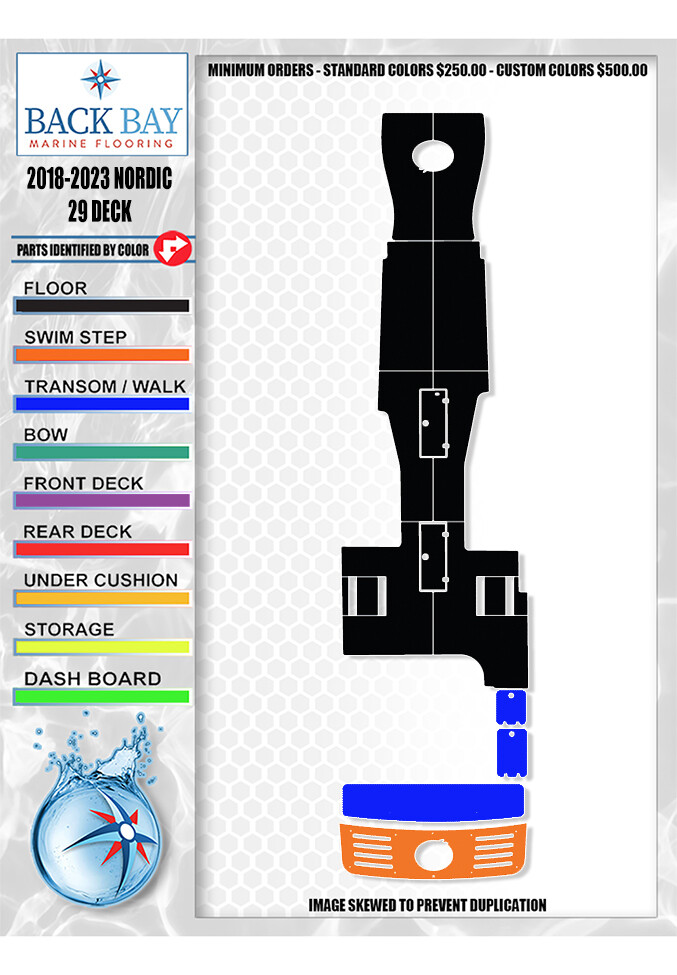 2018 -2023 NORDIC 29 DECK