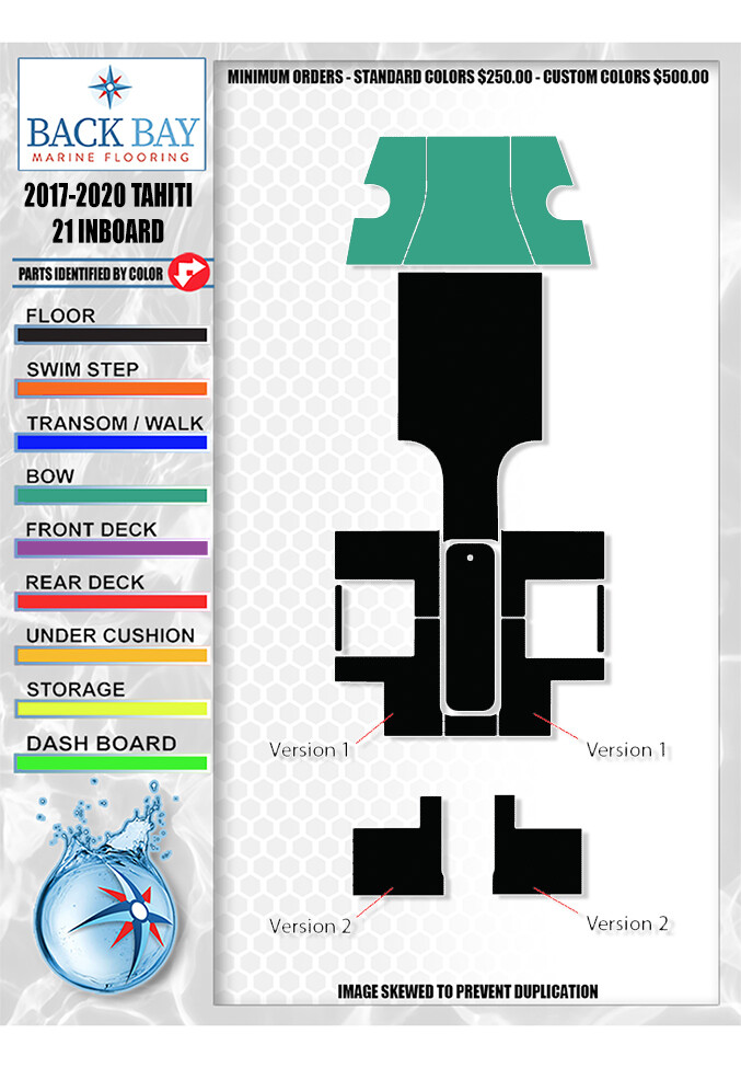 2017-2020 TAHITI 21 INBORD