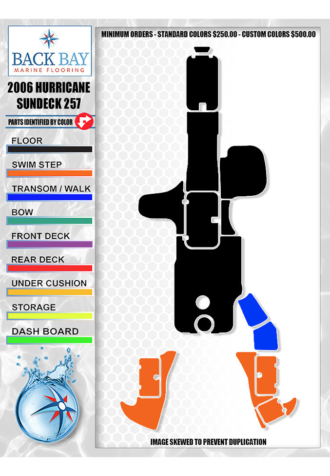 2006 HURRICANE FUNDECK 257