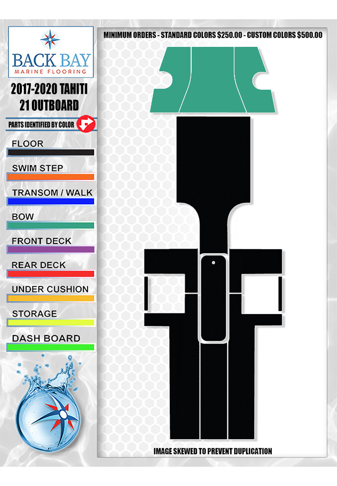 2017-2020 TAHITI 21 OUTBOARD