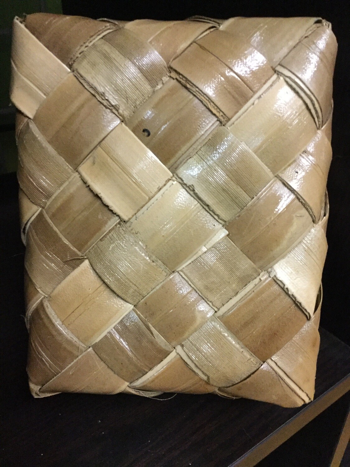 Lauhala Box Square Small