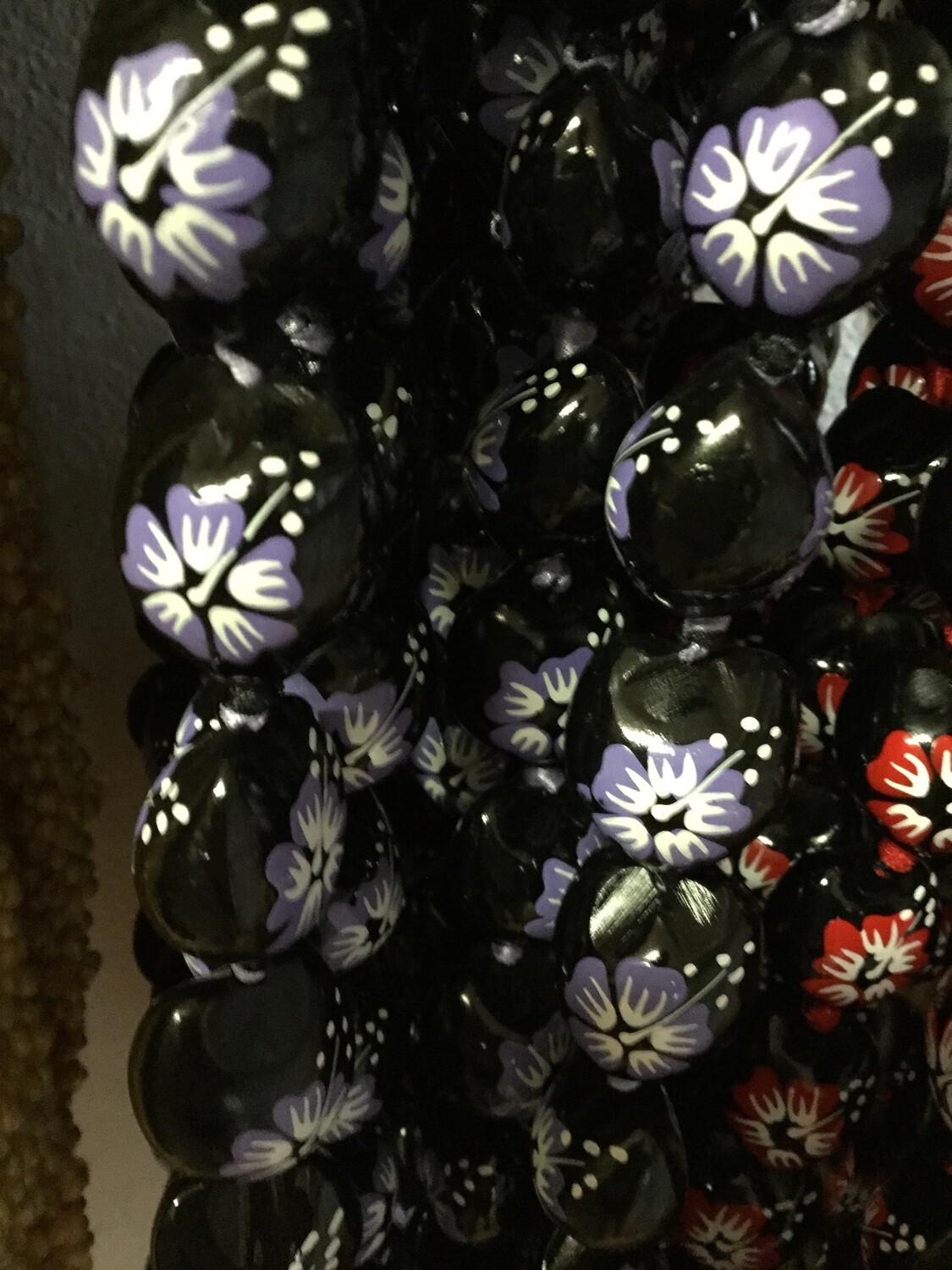 Kukui Purple Hibiscus Lei