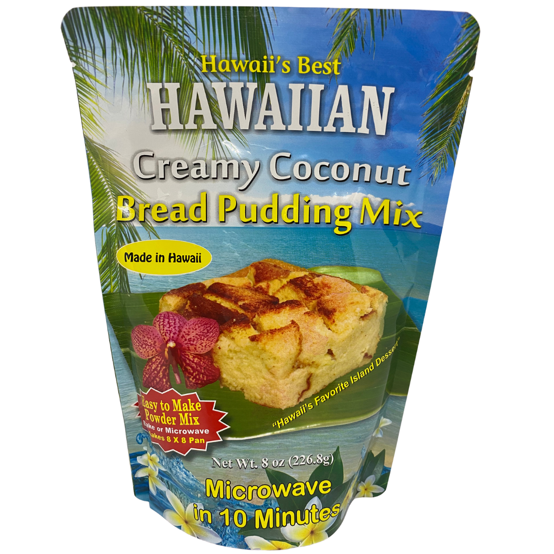 creamy coconut bread pudding mix