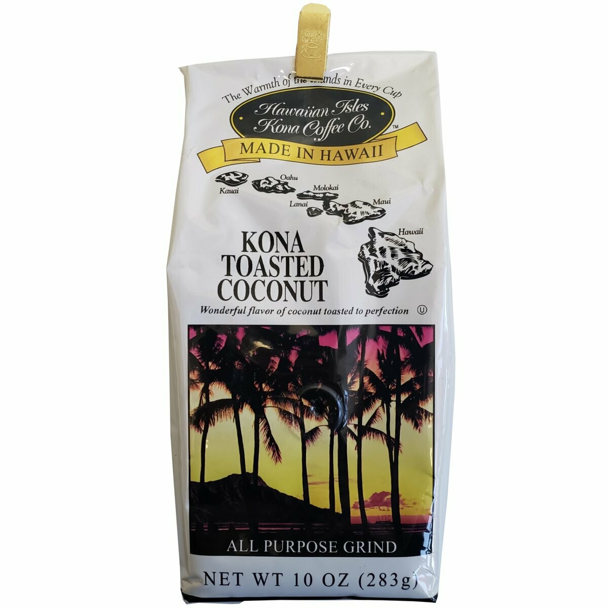 Hawaiian Isles  Coffee Kona Toasted Coconut