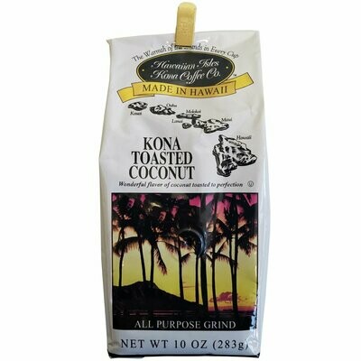 Hawaiian Isles Coffee Kona Toasted Coconut