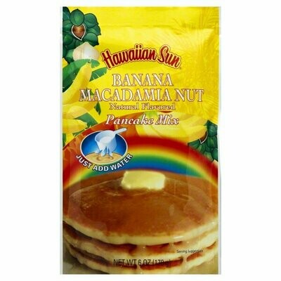 Hawaiian Sun Banana Mac nut pancake mix