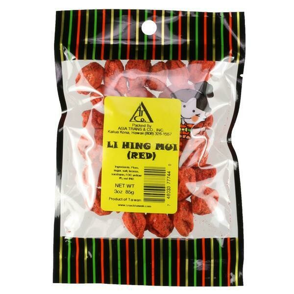 Red li hing mui