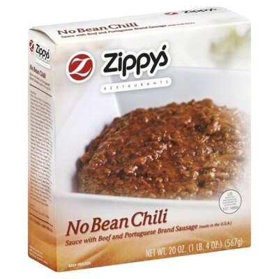 Zippys No Bean Chili