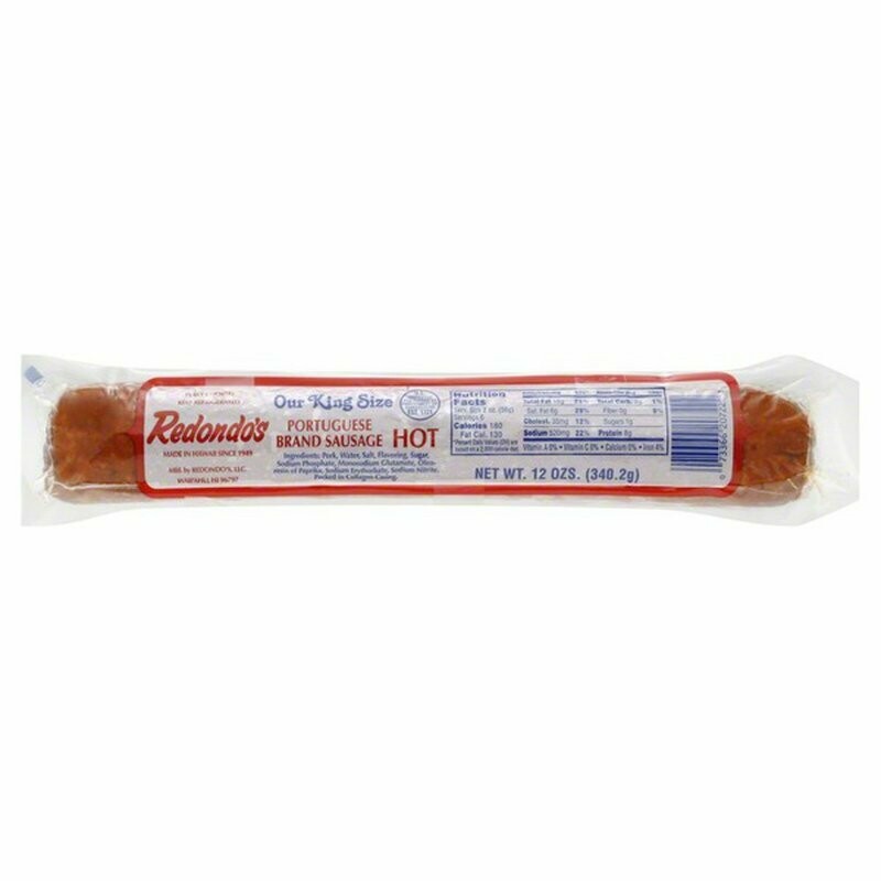 Redondos Hot Portuguese Sausage