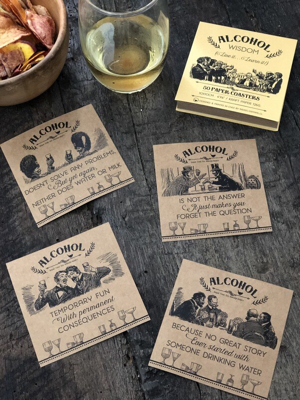 Fabulous &amp; Fun Kraft Coasters