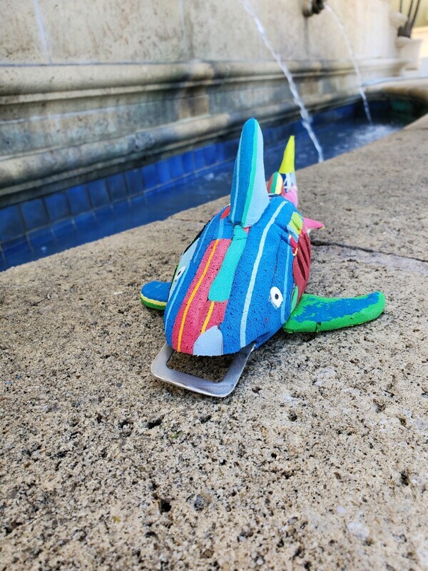 Flip Flop Art Bottle Opener