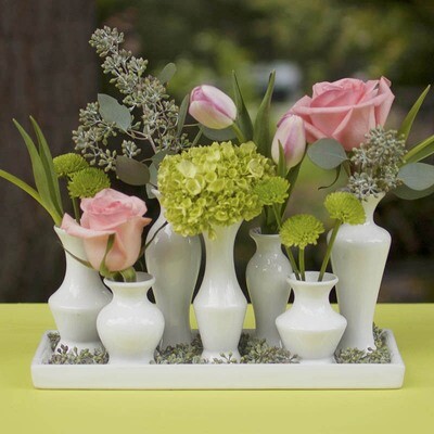 Chic White Ceramic Vase