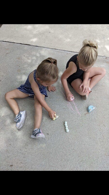 Sparkling Sidewalk Chalk Sparkling Sidewalk Chalk