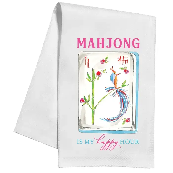 Mahjong Towel, Choices: Mahjong is My Happy Hour