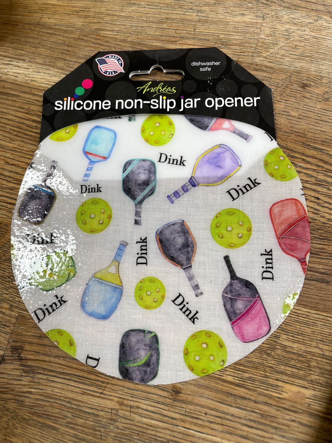 Silicone Jar Opener, Choices: Pickleball
