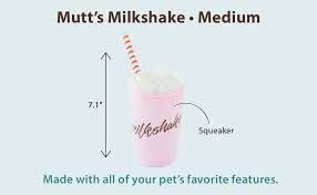Plush Dog Toys, Options: Mutts Milkshake