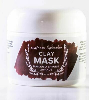 Lavender Clay Mask 56g- Seafoam Lavender 