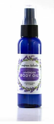Lavender Body Oil- Seafoam Lavender 